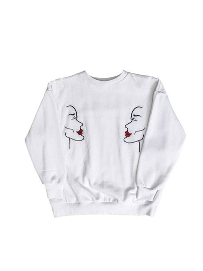 Facing Sweatshirt SW05 WHITE - PLA.Y_P - BALAAN 2