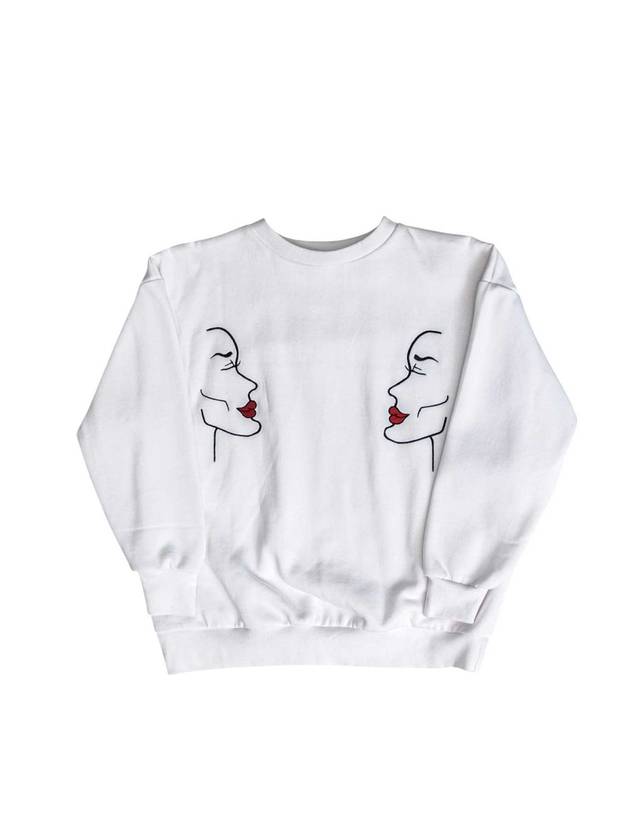 Facing Sweatshirt White - PLA.Y_P - BALAAN 2