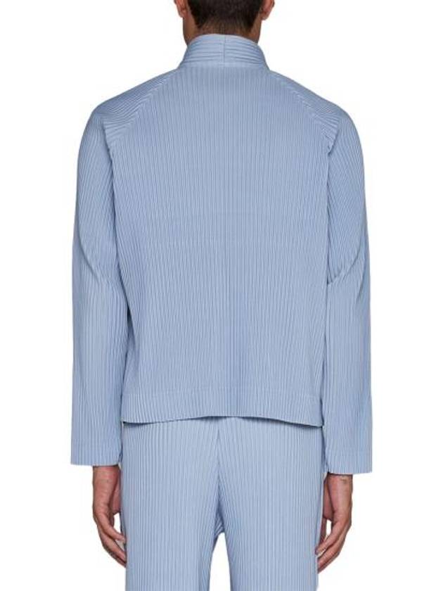 Pleated Jacket Blue - ISSEY MIYAKE - BALAAN 4