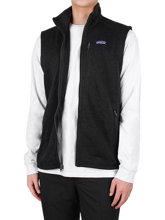 Men's Better Better Fleece Vest Black - PATAGONIA - BALAAN 4