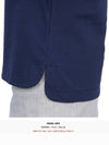 Golf Wear Sleeveless T-Shirt HHW 2A AP53 NAVY - HORN GARMENT - BALAAN 10