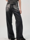 Foi Printl Denim Pants_Charcoal - SORRY TOO MUCH LOVE - BALAAN 3