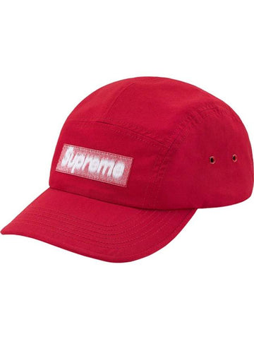 Reversed Label Camp Cap Red - SUPREME - BALAAN 1