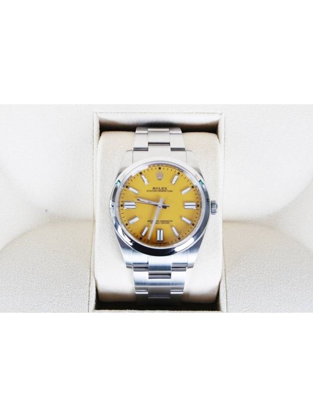 Oyster Perpetual 41 Yellow 21 Years - ROLEX - BALAAN 3