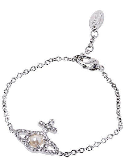 Olympia Pearl Chain Bracelet Silver VOSCJW1011 09 - VIVIENNE WESTWOOD - BALAAN 2