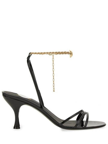 Salvatore Ferragamo Sandal With Chain - SALVATORE FERRAGAMO - BALAAN 1