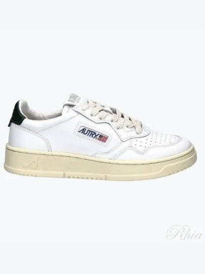 Medalist Green Tab Low Top Sneakers White - AUTRY - BALAAN 2