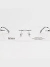 Hugo Boss titanium glasses frame BOSS1265D SVK rimless ultra light temples - HUGO BOSS - BALAAN 5