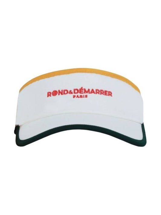 Signature Coloring Sun Visor Green Yellow White - ROND&DEMARRER - BALAAN 1