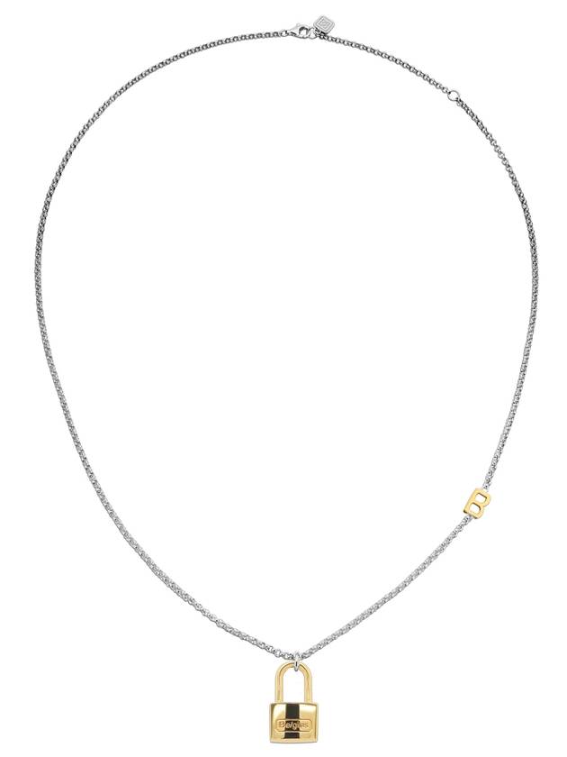 BB Lovelock Italian Chain Necklace Silver - BE/GINS - BALAAN 1