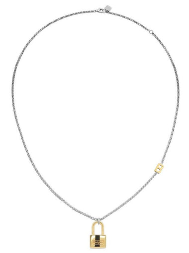 BB Lovelock Italian Chain Necklace Silver - BE/GINS - BALAAN 1