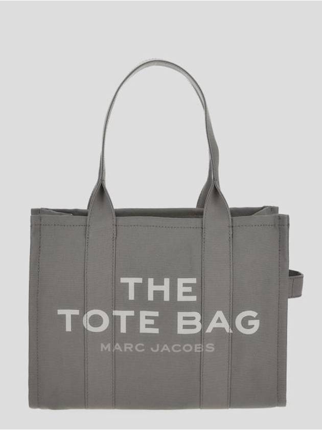 Signature Logo Tote Bag Grey - MARC JACOBS - BALAAN 1