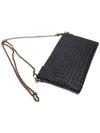 Intrecciato Chain Crossbody Bag Black - BOTTEGA VENETA - BALAAN 6