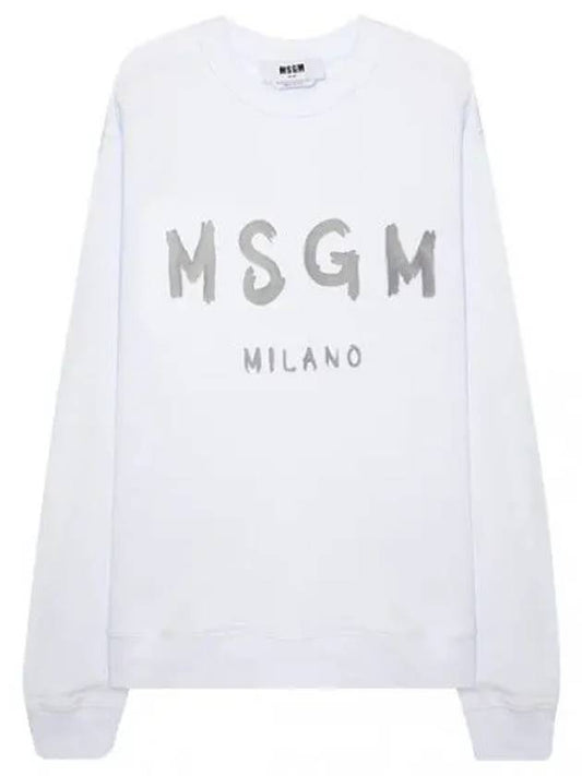 Brushed Logo Sweatshirt Men - MSGM - BALAAN 1