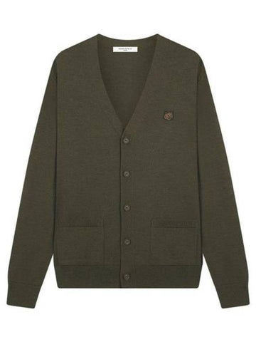 Cardigan LM00505KT1036P360 Khaki - MAISON KITSUNE - BALAAN 1