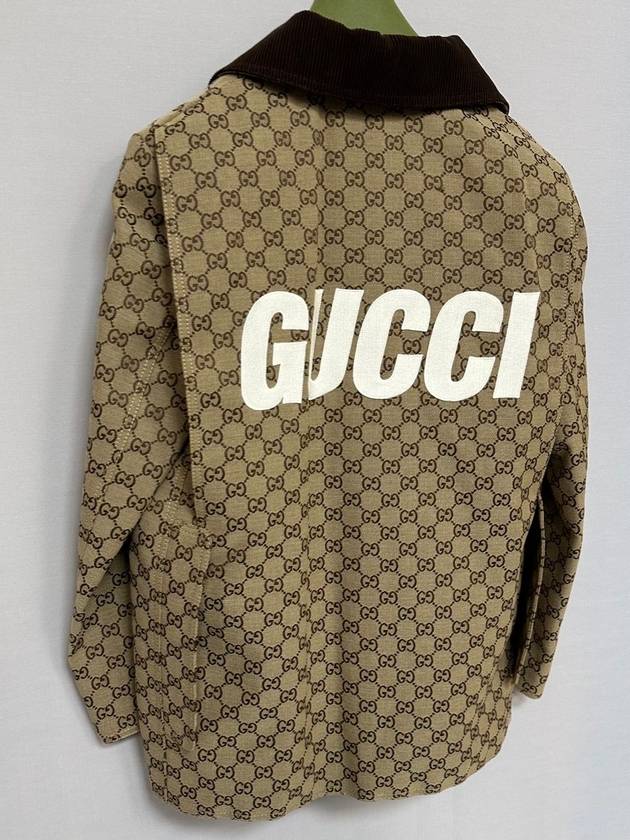 GG cotton blend canvas coat 42 - GUCCI - BALAAN 7