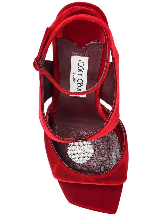 Jimmy Choo Heeled Sandals Orb, Women's, Red - JIMMY CHOO - BALAAN 6