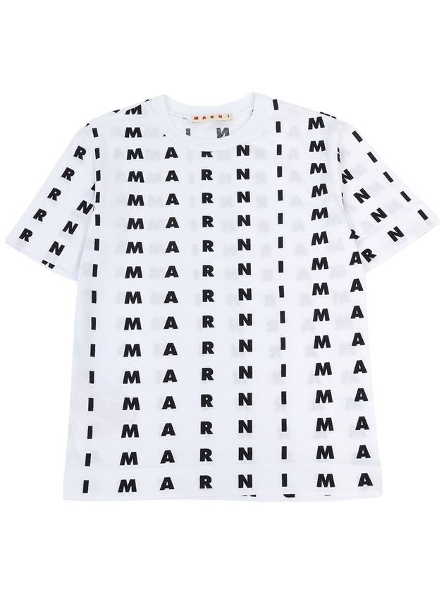 Kids Logo M00774 M00NV 0M100 Short Sleeve T shirt Adults can wear - MARNI - BALAAN 1