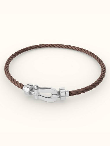 Posten bracelet medium white gold taupe 0B0075 6B0371 - FRED - BALAAN 1