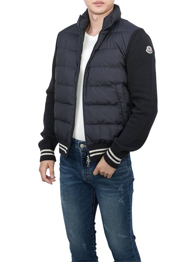 Men s padded zip up cardigan 9B00001 M1509 779 - MONCLER - BALAAN 5