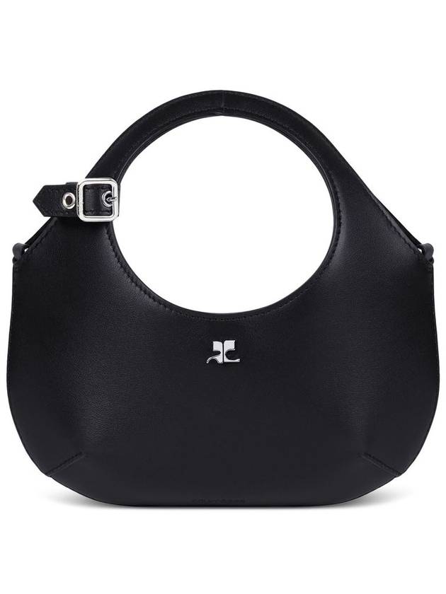 Holy Mini Leather Tote Bag Black - COURREGES - BALAAN 2