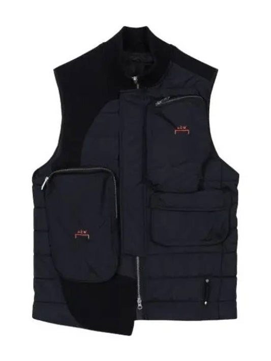 Asymetric Padded Vest Black - A-COLD-WALL - BALAAN 1