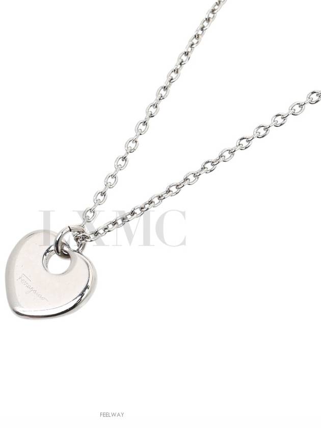 Ferragamo heart pendant necklace 34 3747 - SALVATORE FERRAGAMO - BALAAN 10