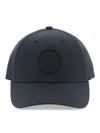 6 Panel Ball Cap Black - STONE ISLAND - BALAAN 2