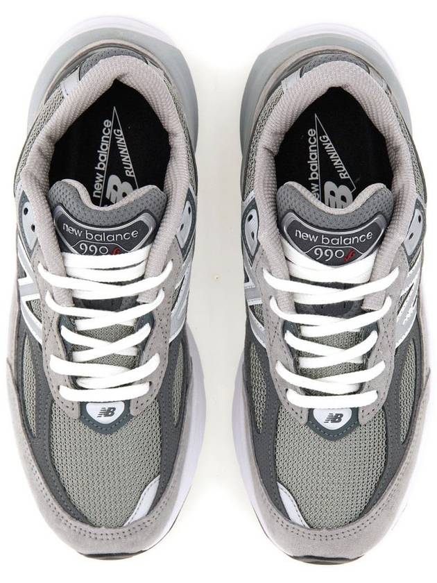 990v6 Castlerock Low Top Sneakers Grey - NEW BALANCE - BALAAN 3