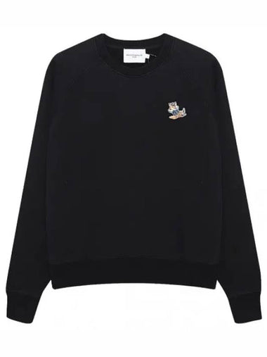 Dressed Fox Patch Adjusted Sweatshirt - MAISON KITSUNE - BALAAN 1