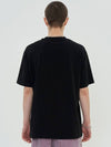 Bouquet Short Sleeve T-Shirt Black - UNALLOYED - BALAAN 4