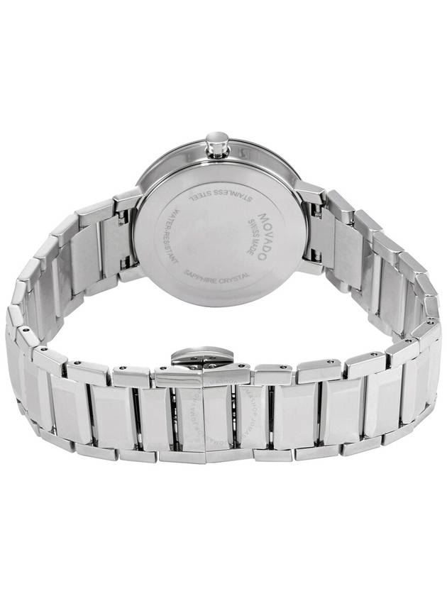 Movado Sapphire Quartz Silver Mirror Dial Ladies Watch 0607547 - MOVADO - BALAAN 3