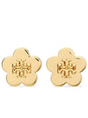 Kira Flower Stud Earring Gold - TORY BURCH - BALAAN 1