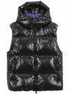 Men s goose down padded vest Salino hoodie short VUDV30635 BKS - DUVETICA - BALAAN 3