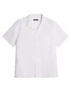 ELIO LINEN MELANGE SHIRT FMST10656 0000 Men s - J.LINDEBERG - BALAAN 2