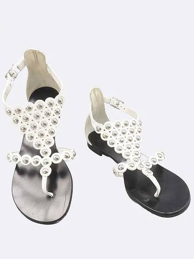 Smith Market White Sandals Women s Shoes - GIUSEPPE ZANOTTI - BALAAN 1