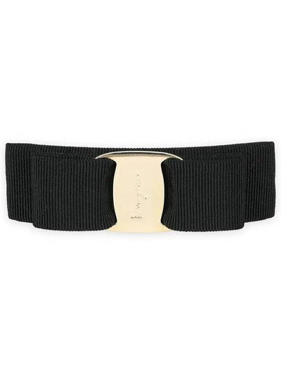 Vara Bow Hair Clip Black - SALVATORE FERRAGAMO - BALAAN 2