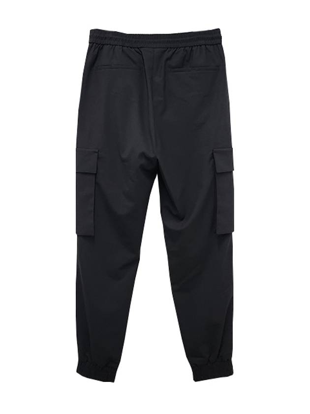 Wool Blended Track Pants Black - JUUN.J - BALAAN 4