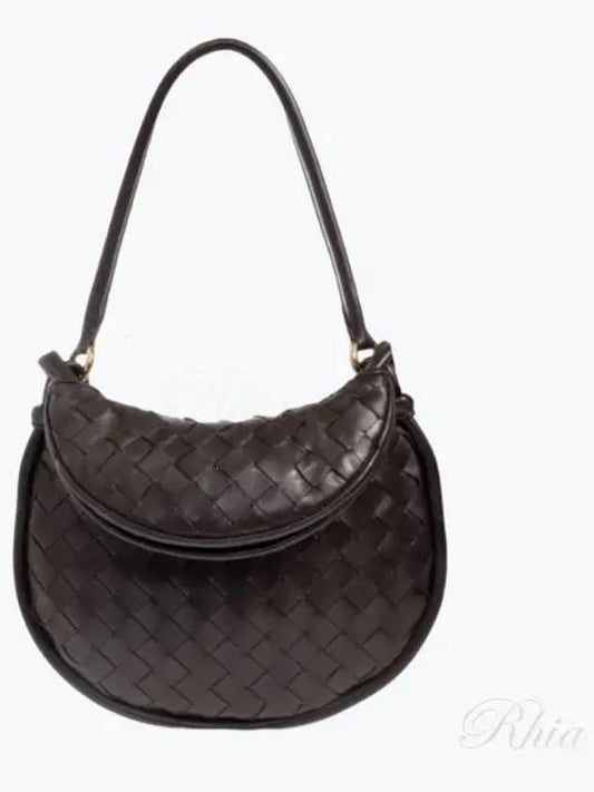 Intrecciato Gemelli Small Shoulder Bag Fondant - BOTTEGA VENETA - BALAAN 2