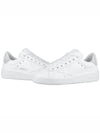 Purestar White Silver Glitter Heel Tab Sneakers - GOLDEN GOOSE - BALAAN 2