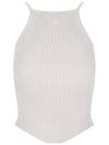 Holistic Ribbed Knit Sleeveless Lime Stone - COURREGES - BALAAN 2