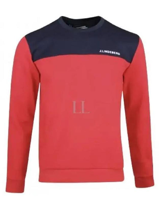 Men's Jeff JEFF Long Sleeve T-Shirt Red - J.LINDEBERG - BALAAN 2