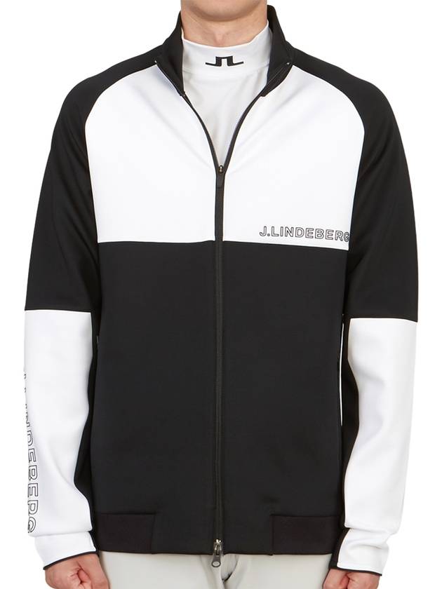 Golf Wear Men's Mid Layer Jacket AMJS08040 9999 - J.LINDEBERG - BALAAN 3