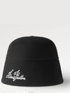 Logo Cotton Sailor Hat Black - LOUIS VUITTON - BALAAN 3