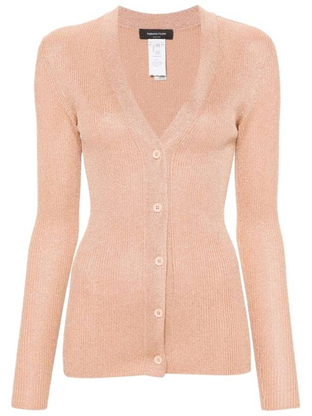 Cardigan MAD264F063 D653 VR2 POWDER - FABIANA FILIPPI - BALAAN 2