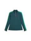 Kora Mid Layer Long Sleeve T-Shirt Green - J.LINDEBERG - BALAAN 2