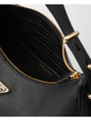 Large Leather Shoulder Bag Black - PRADA - BALAAN 7