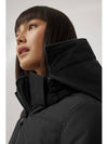 Mystique Satin Long Parka Padding Black - CANADA GOOSE - BALAAN 8