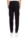 Diagonal Raised Fleece Track Pants Black - CP COMPANY - BALAAN 6