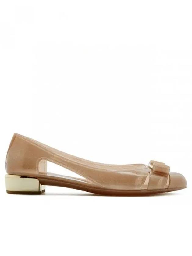 Vara Bow Jelly Ballet Flat Amaraetti - SALVATORE FERRAGAMO - BALAAN.